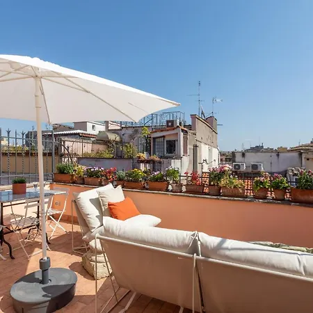Iflat Lovely With View On Pope Window Apartment Rome