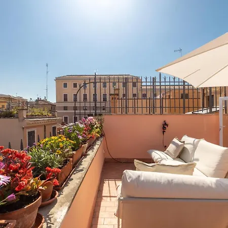 Iflat Lovely With View On Pope Window * Rome