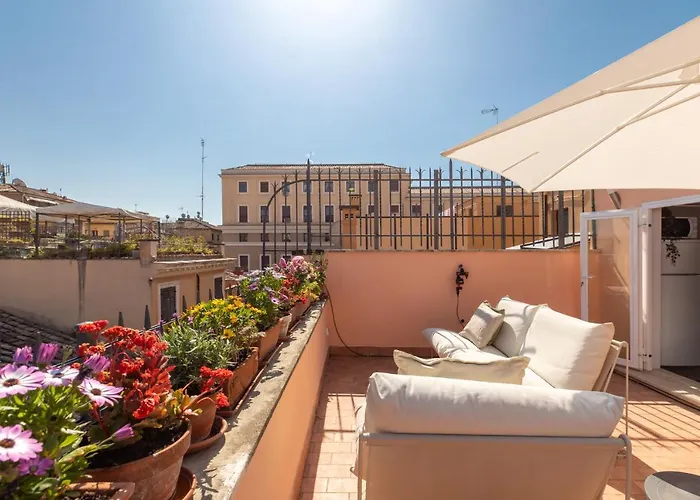 Iflat Lovely With View On Pope Window * Roma